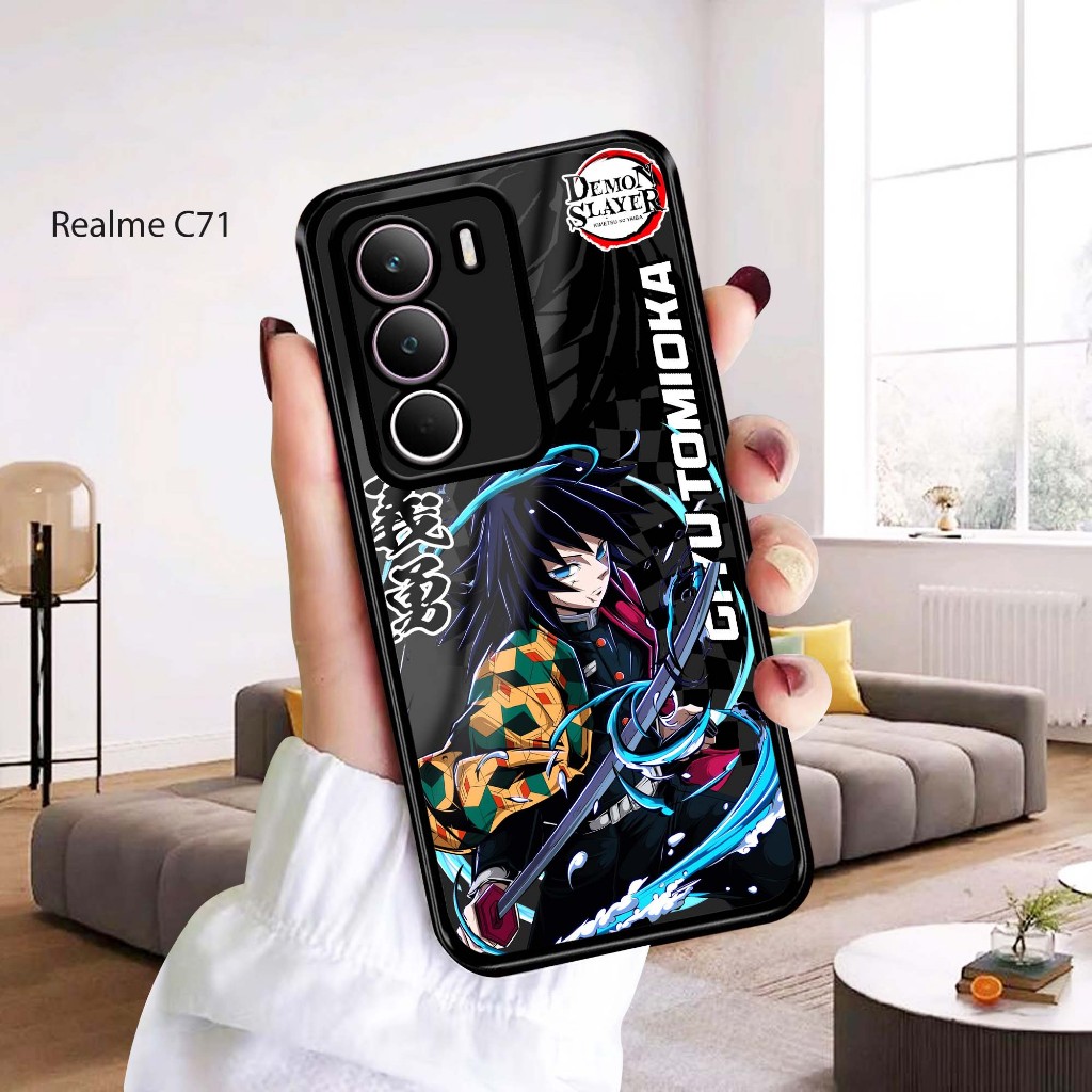 HP เคส Realme C71 ใหม่ล่าสุด เคสเงา - เคสเคลือบเงาใหม่ Realme C71 เคสโทรศัพท์ [Demons] - เคส AGM เคส