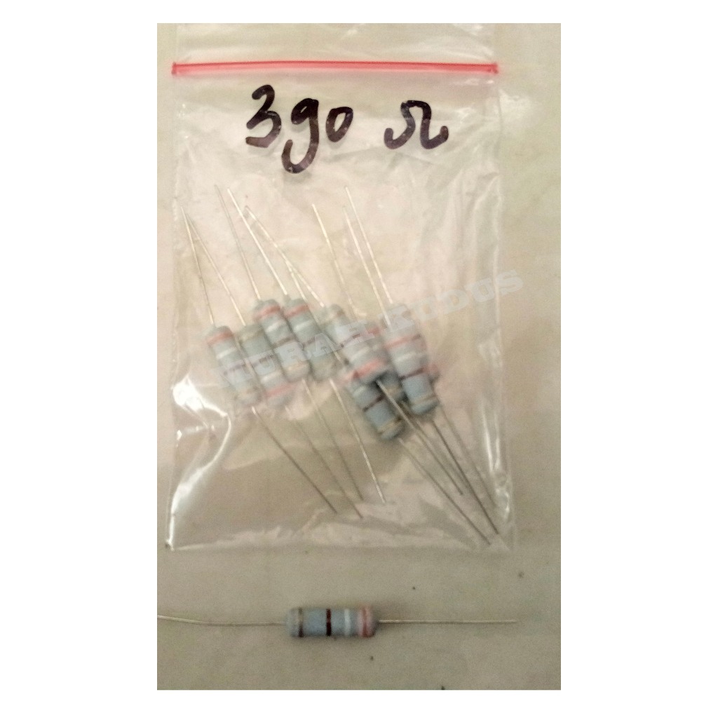 RESISTOR/ (R 2 วัตต์) VARIOUS SIZES 390 OHM/ 470 OHM/560 OHM/680 OHM/820 OHM