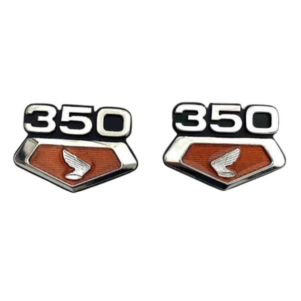 ป้ายกล่องแบตเตอรี่ Honda cb350 โลโก้กล่องแบตเตอรี่ Honda cb350 ตราสัญลักษณ์ Honda cb350