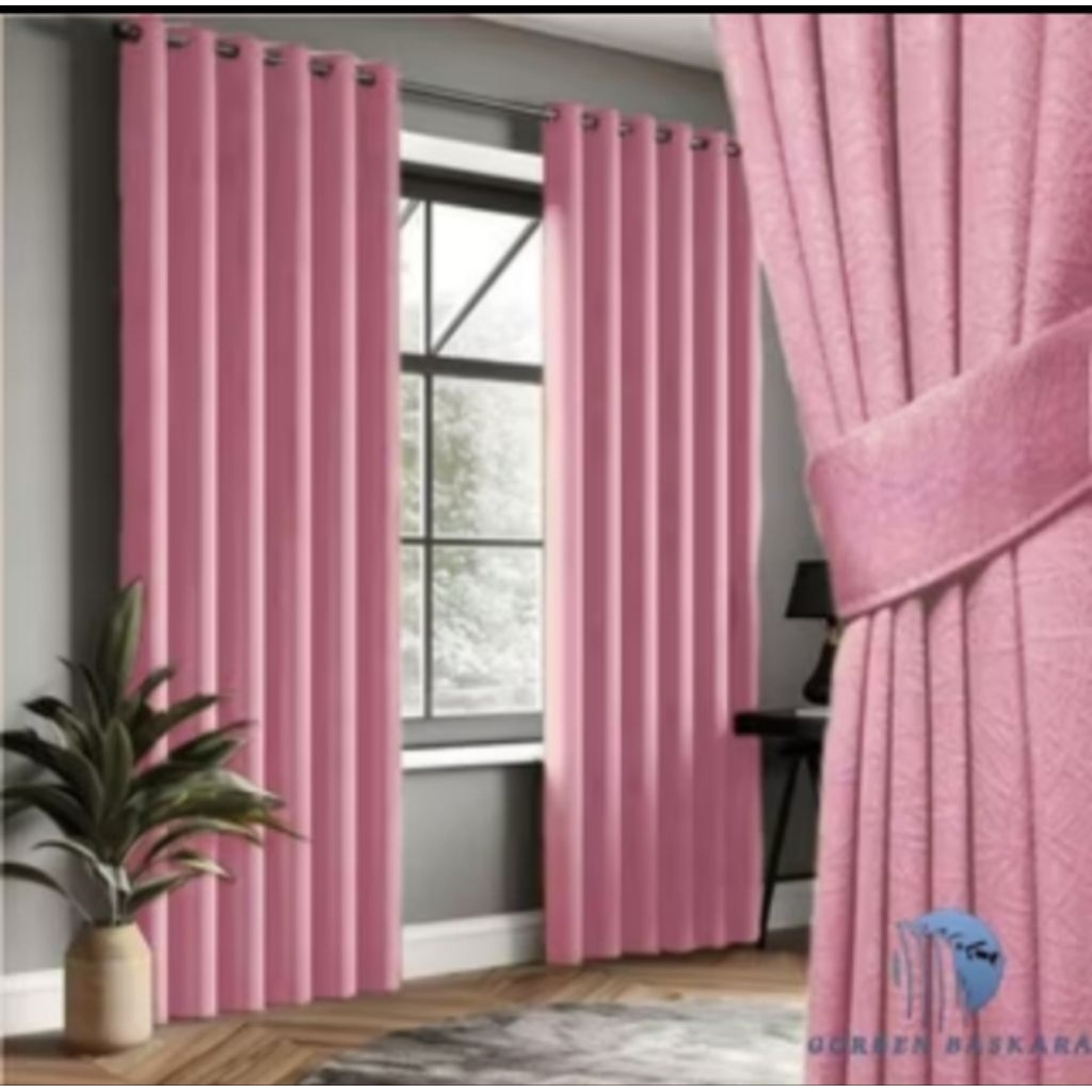 PREMIUM AESTHETIC BLACKOUT WINDOW CURTAINS / ผ้า CURTAIN L140xH200