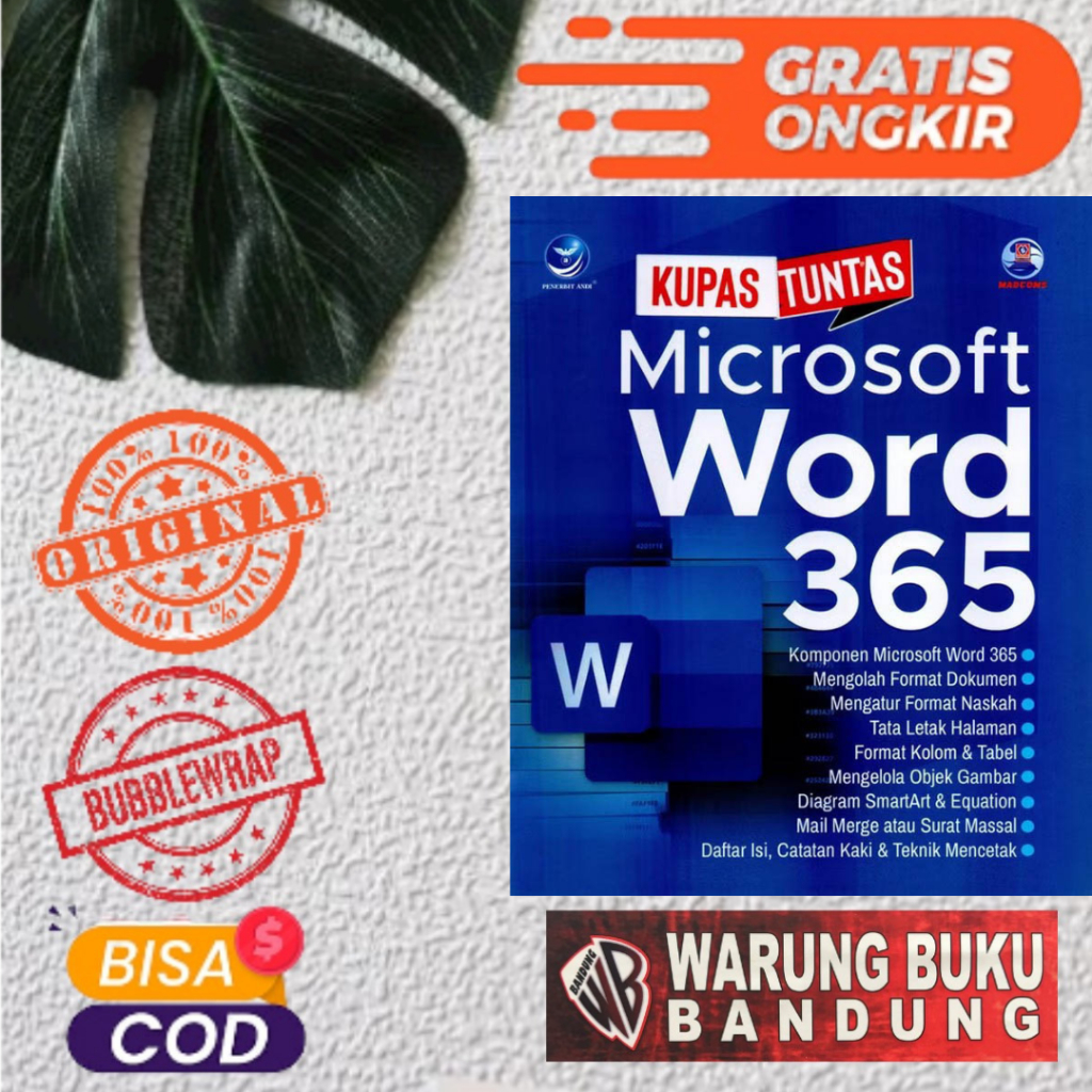 หนังสือสมบูรณ์ของ MICROSOFT WORD 365 - Handoko Budi Setyo