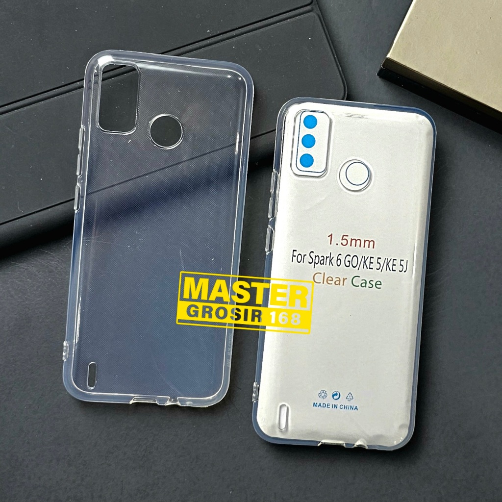 CASE TECNO SPARK 30C TECNO SPARK 6 GO TECNO SPARK 9T CLEAR HD CASE 2.0MM CASE BENING CH-1