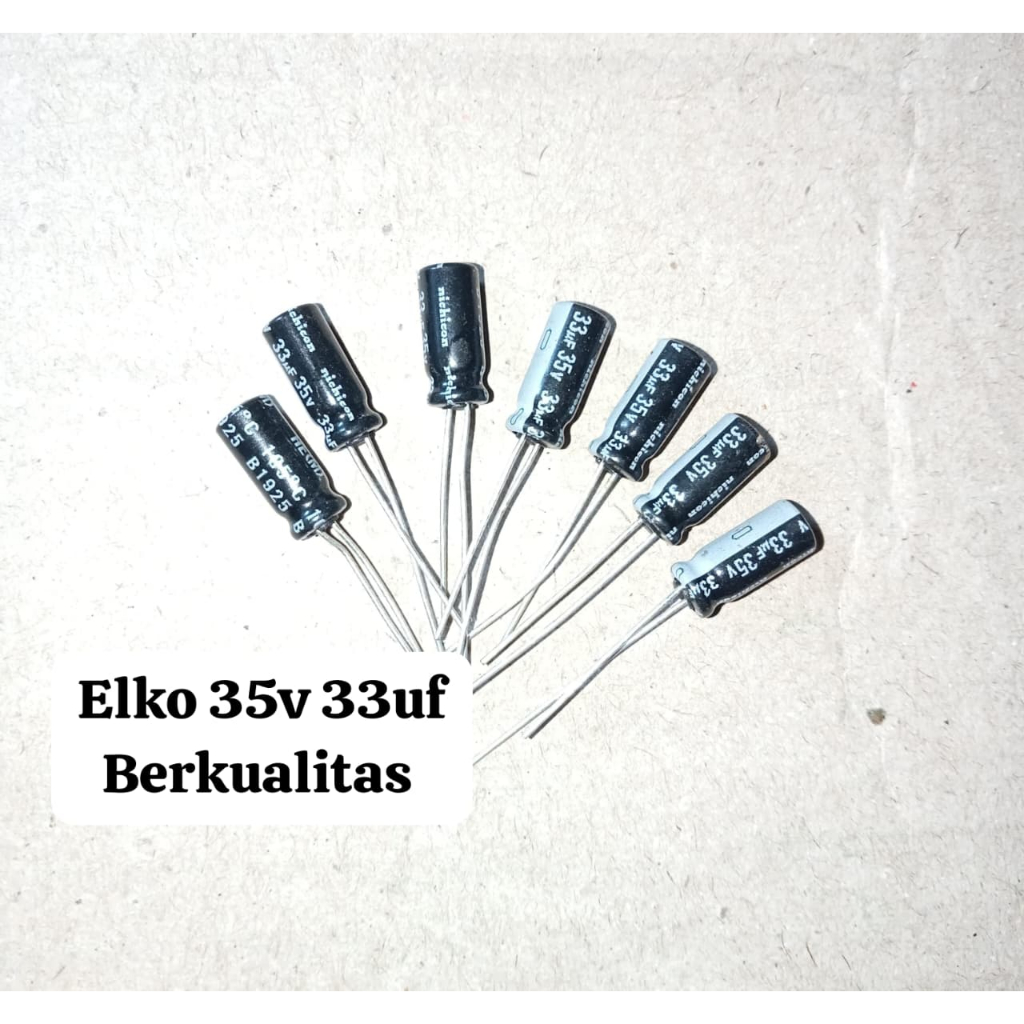 Elko 35v 33uf คุณภาพดั้งเดิม