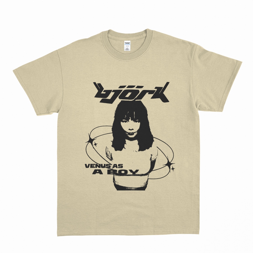 เสื้อยืดวงดนตรี BJORK - VENUS AS A BOY / BAND T-SHIRT
