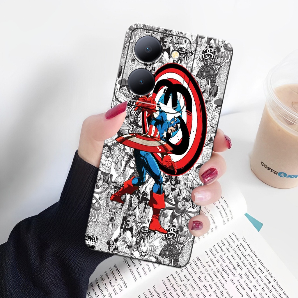 เคส VIVO Y36 4G / Y36 5G ล่าสุด - เคส Leviora - เคสแฟชั่น Spiderman - เคส VIVO Y36 4G / Y36 5G Softc