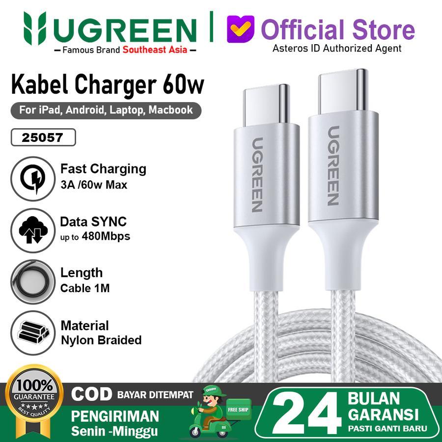 UGREEN สายเคเบิลข้อมูลชาร์จเร็ว Type C เป็น C