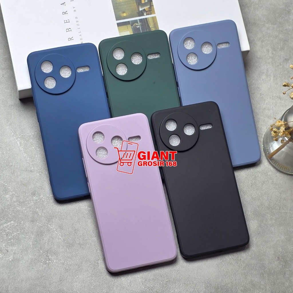 POCO F7 PRO CASE MACAROON SQUARE LIQUID CASE POCO F7 PRO