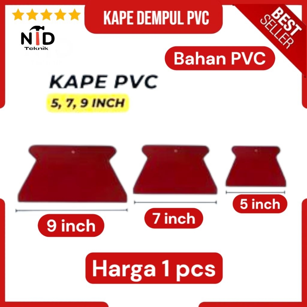 (ขั้นต่ําซื้อ 3 - คละไซส์ได้) Kape Pcv / Kapi Putty / Kapi / Kapi Plastic Putty / ซุปเปอร์ยืดหยุ่น ท