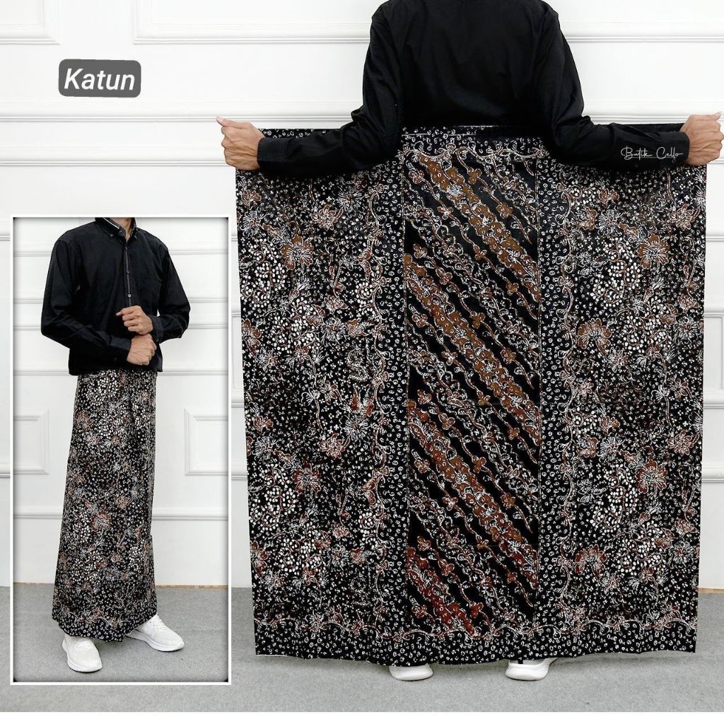 KATUN KUSUMAJAYA Premium Adult Mens Batik Sarong - Laseman Kembang Cotton Cool l Gus Iqdam 2026 Saro