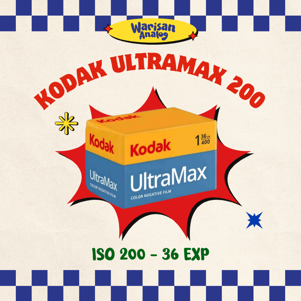 KODAK ULTRAMAX 400 - ROLL FILM 35MM - ISO 400 - 36EXP
