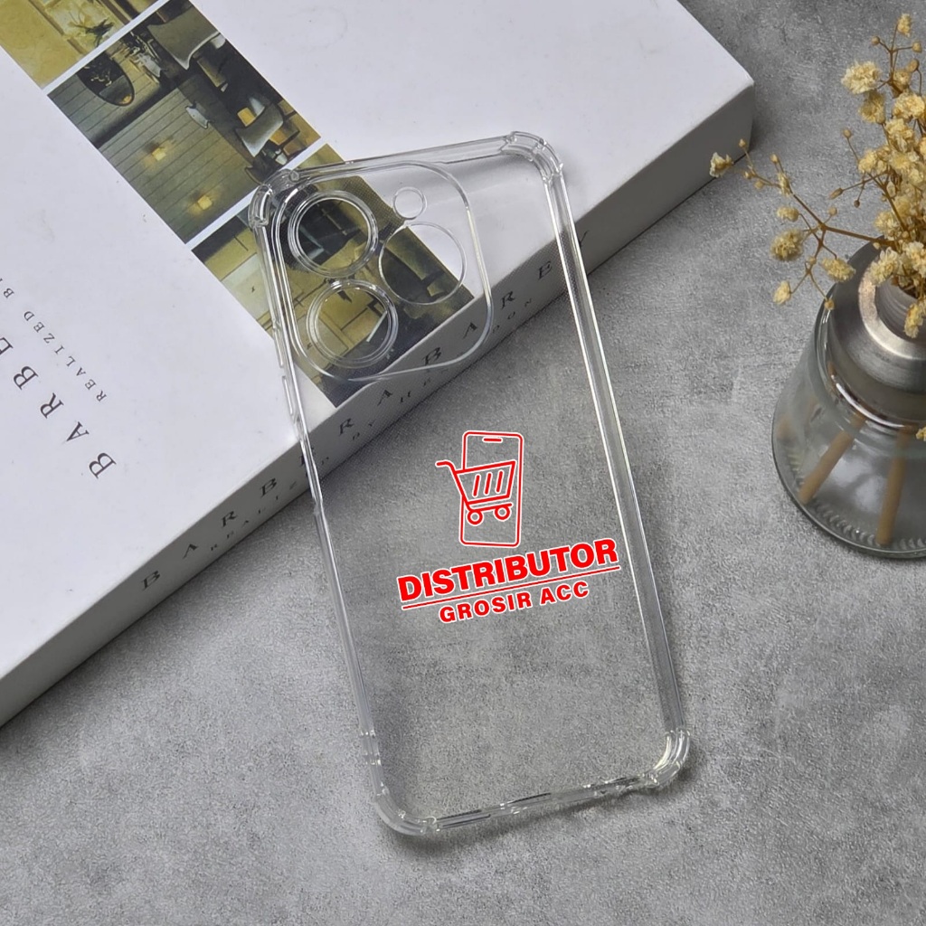 ITEL A80 4G CASE AIRBAG ANTI CRACK THICK SOFTCASE CLEAR ITEL A80 4G