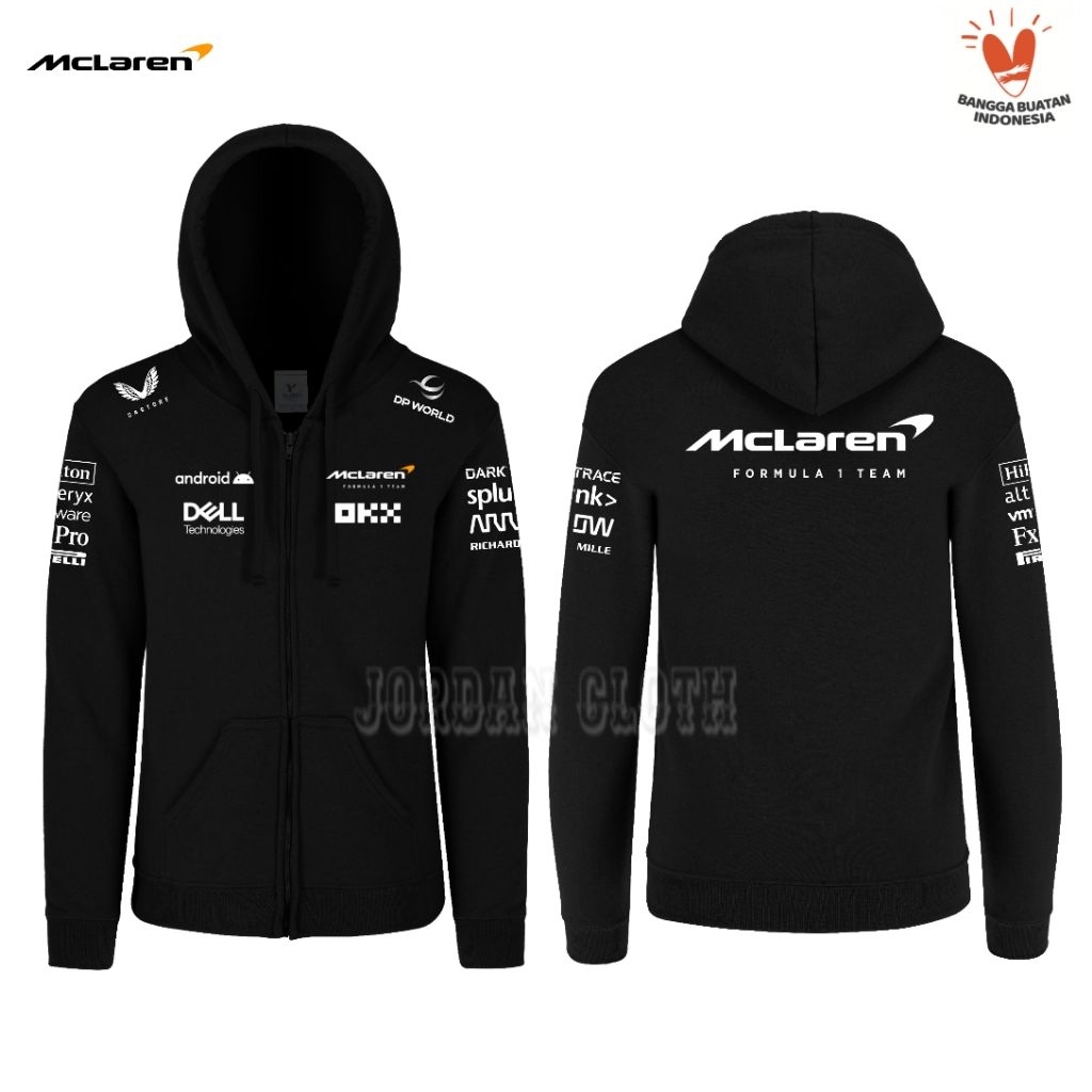 Hoodie Jacket เสื้อกันหนาวทีม McLaren Formula One F1 Racing