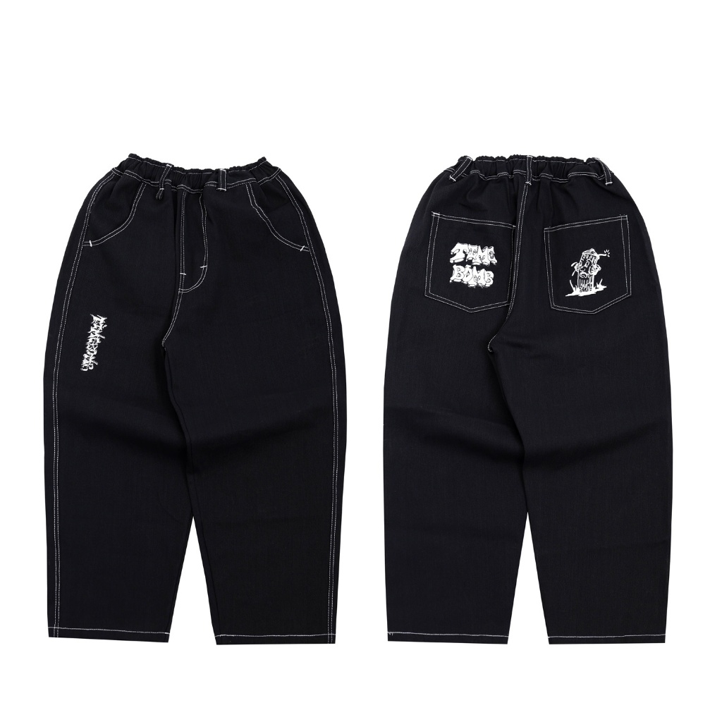 ไทม์บอมบ์| DENIM DENIM DENIM | กางเกงถุง | กางเกงบัลตัน | กันโด