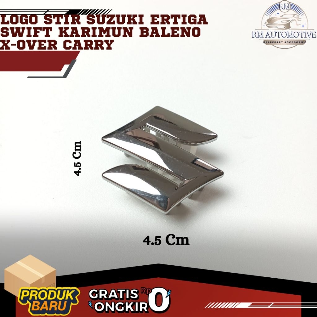 Original Suzuki Ertiga Swift Baleno Karimun X-Over Carry ETC พวงมาลัยโลโก้ 17 ขา