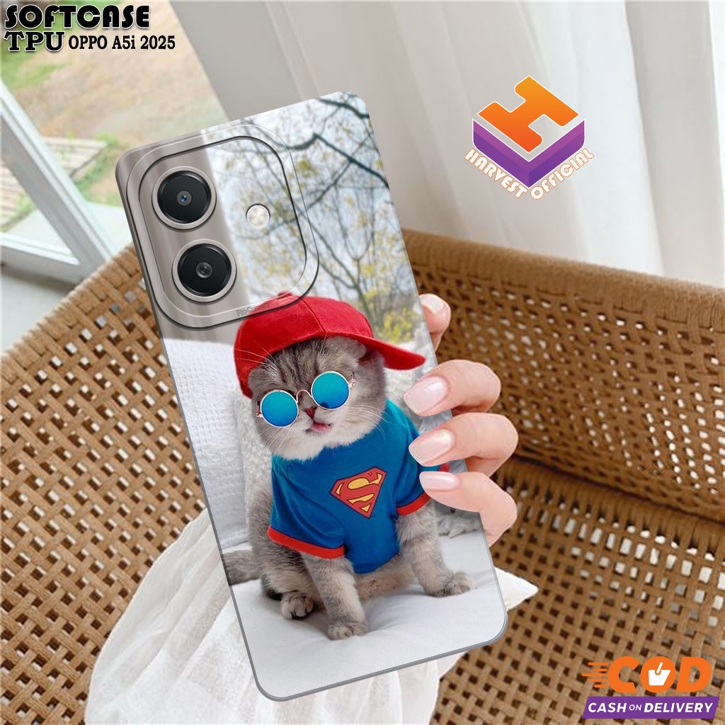 HP ล่าสุด Oppo A5i 2025 Softcase - เคส Oppo A5i ล่าสุด - เคส Pro Camera Softcase - Oppo A5i Silicone