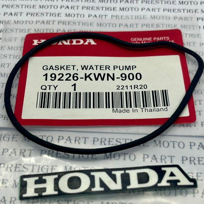 19226-KWN-900 Sil Oring Cover ปั๊มน้ํา Vario 125 Vario 150 PCX 150 Original Thailand