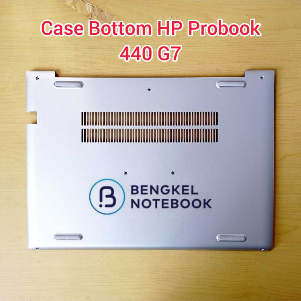 เคสปลอกด้านล่างด้านล่าง HP Probook Pro 14 440 G7 440G7 สีเงิน