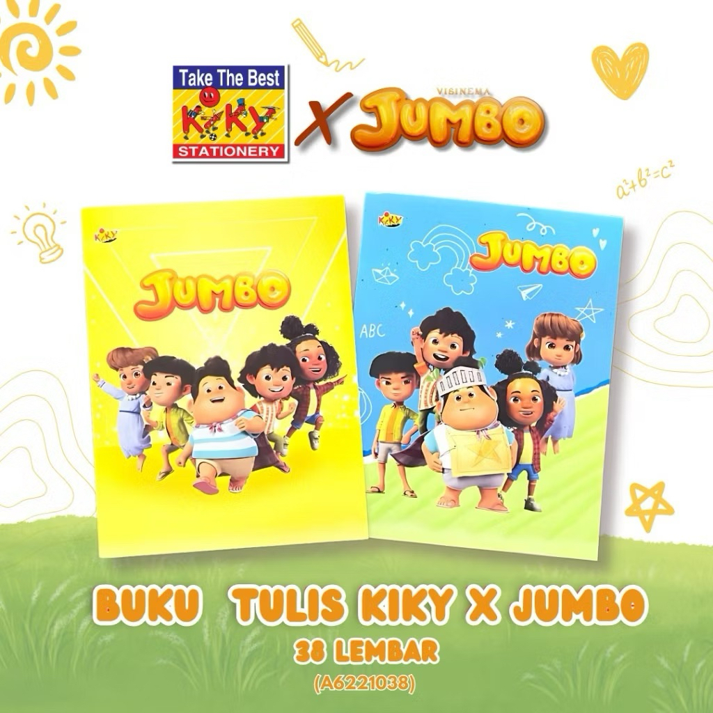 ATK - KIKY Special Edition JUMBO Notebook 38 แผ่น (1 ชิ้น)