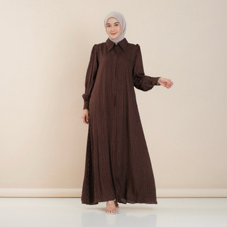 Candy Outfitku - Oviena dress gamis rayon diamond busui adem lembut gamis daily