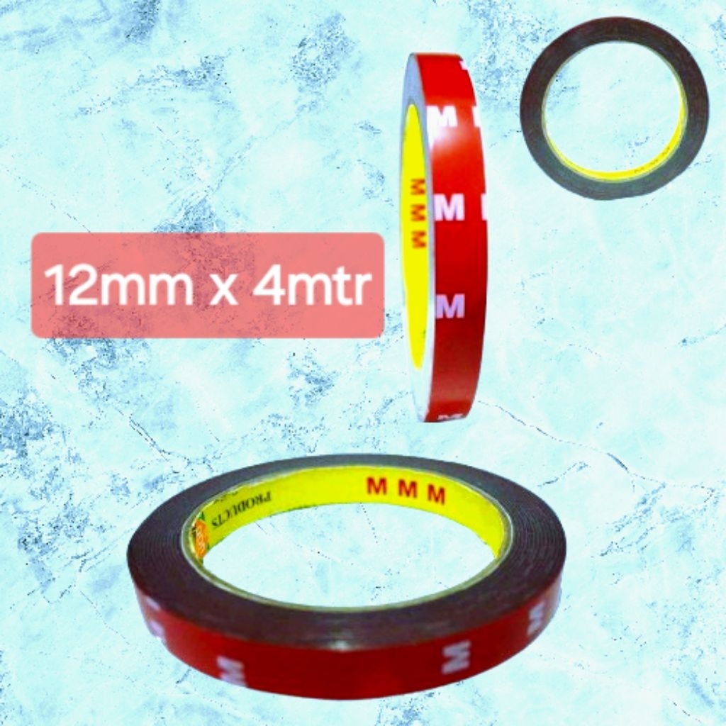 กาวเทปคู่ 3m 4m x 12mm, 4m x 20mm แท้