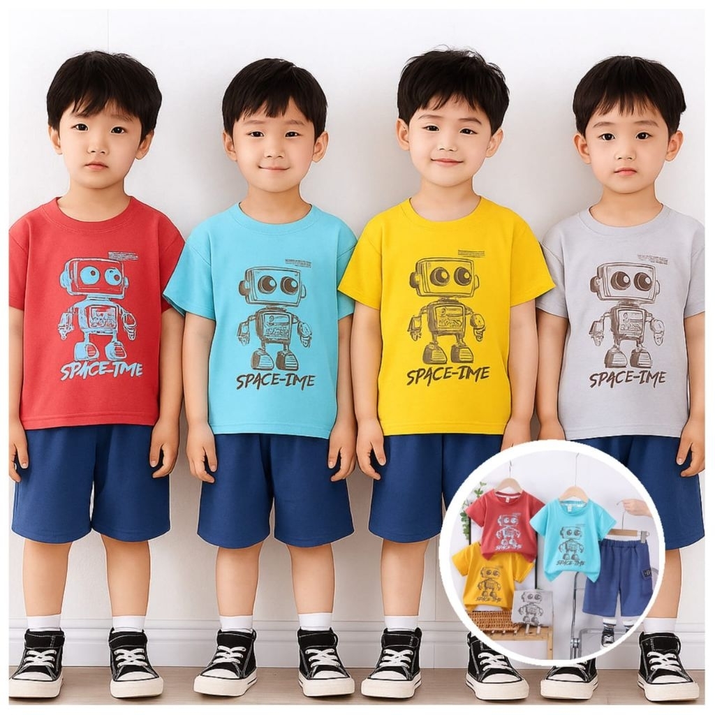 [PHINTSGROSIR 38,000x4PC] ชุดผู้ชายนําเข้า AGES 1-4 YEARS