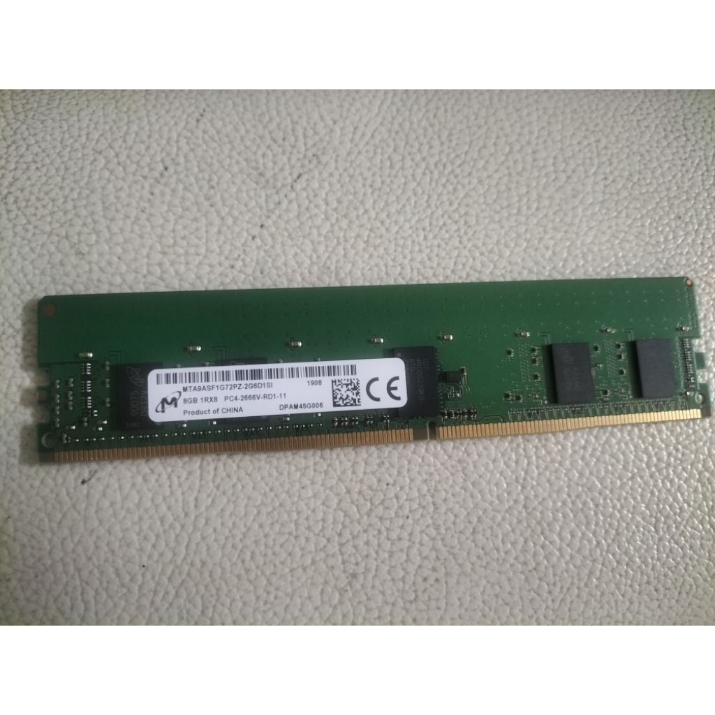 Ram 8Gb Pc4 2666V ram เซิร์ฟเวอร์ Rdimm