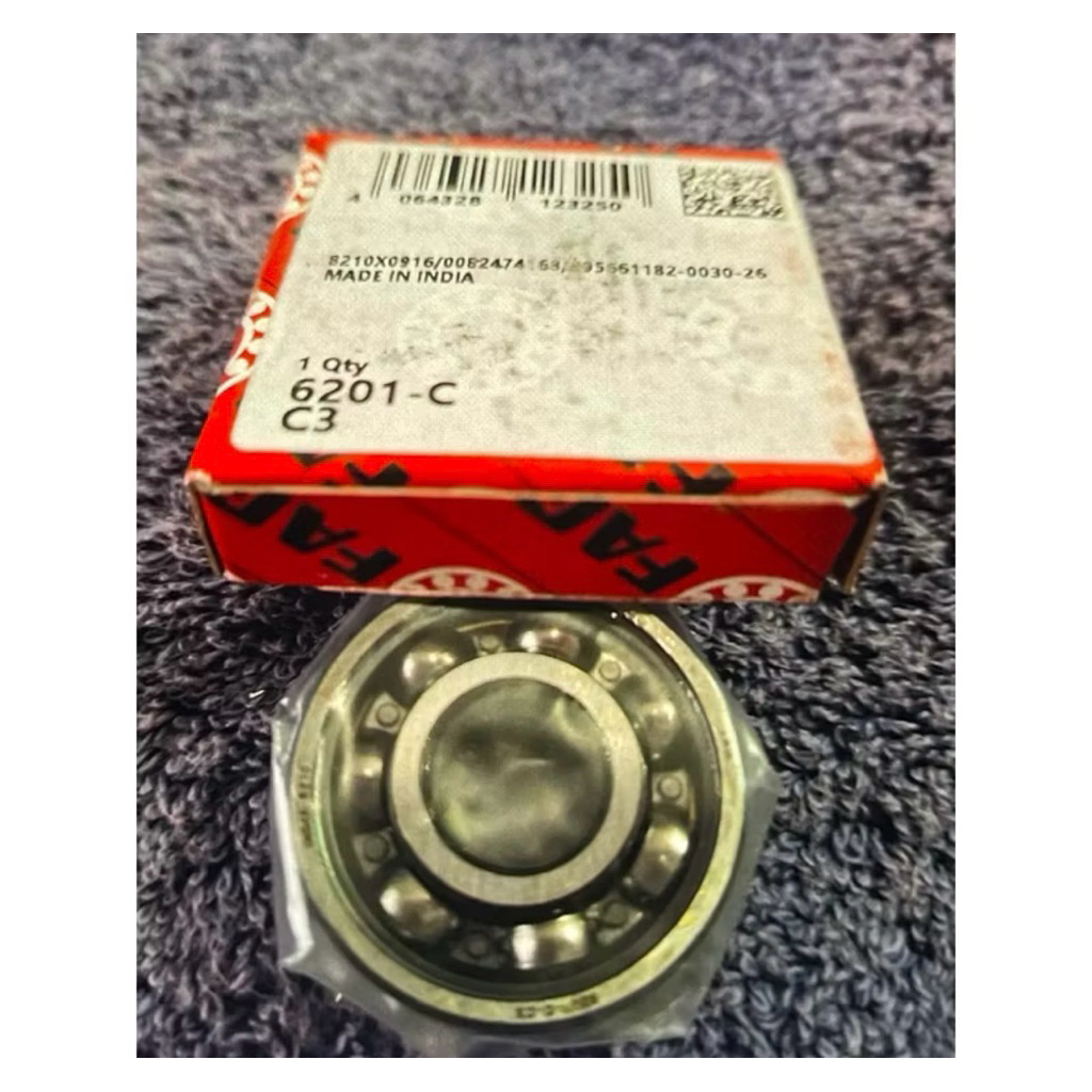 MINIMAL Bearing 6201 / 6201 C3 FAG ORIGINAL (ซื้อขั้นต่ํา 10 ชิ้น)