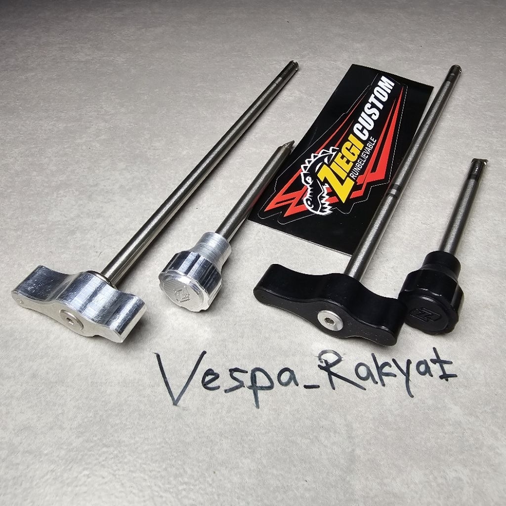 Choke Ziegi Custom Vespa Super Sprint Px Excel Vbb Largeframe ก้านวาล์วเบนซิน