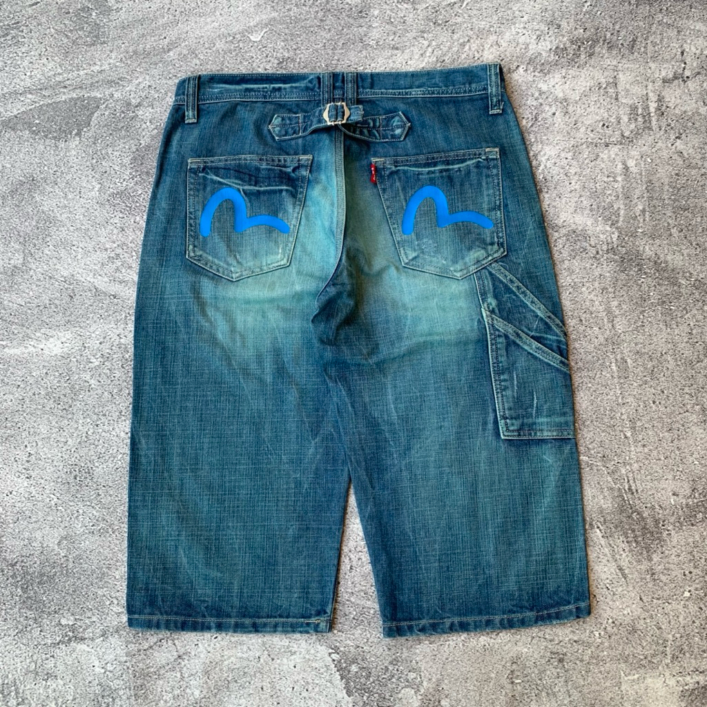 Carpenter Jorts Evisu Daicock Jeans