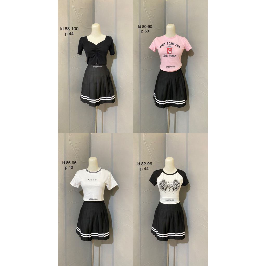 YEPPO.CO CROP เสื้อยืด