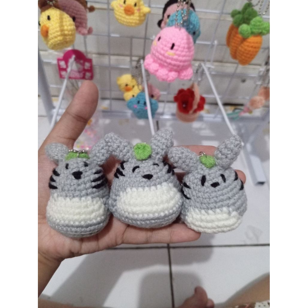 พวงกุญแจกันตัน | พวงกุญแจ | การถัก TOTORO GHIBLI