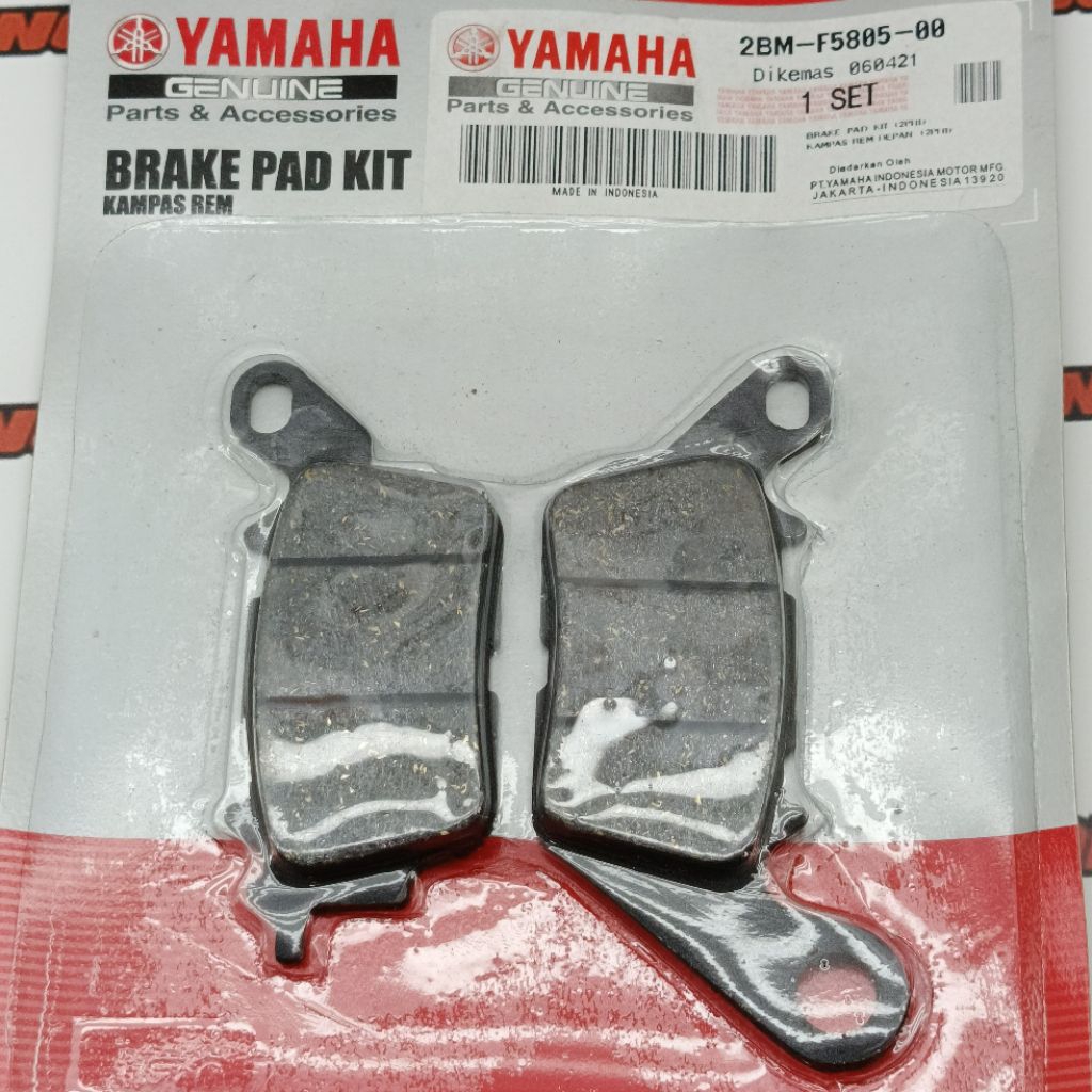 2BM-F5805-00 ผ้าเบรคหน้า DISPED MIO M3