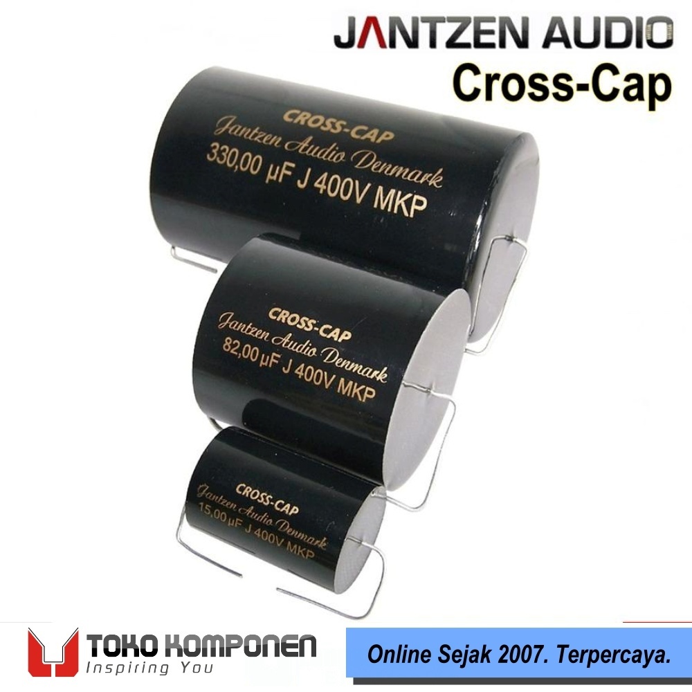 10uF 400V Jantzen Cross-Cap Capacitor 400VDC CrossCap Cross Cap MKP