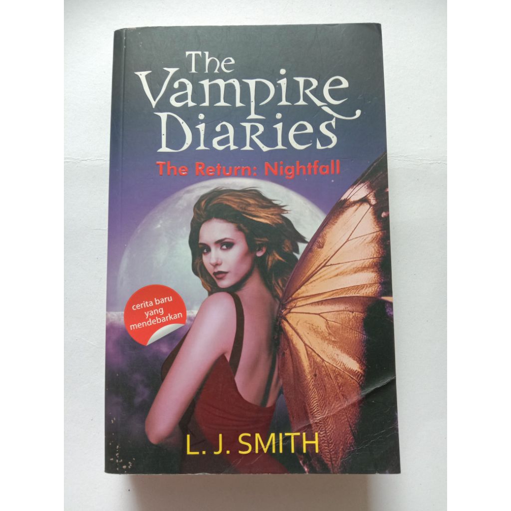 นวนิยายมือสองต้นฉบับ The Vampire Diaries โดย LJ Smith ในอินโดนีเซีย