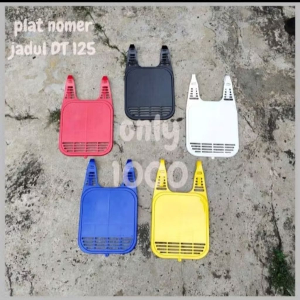 OLD SCHOOL TS NUMBER PLATE PS DT OLD SCHOOL TS NUMBER PLATE STAR TS DT trail supermoto วิบากอะไหล่