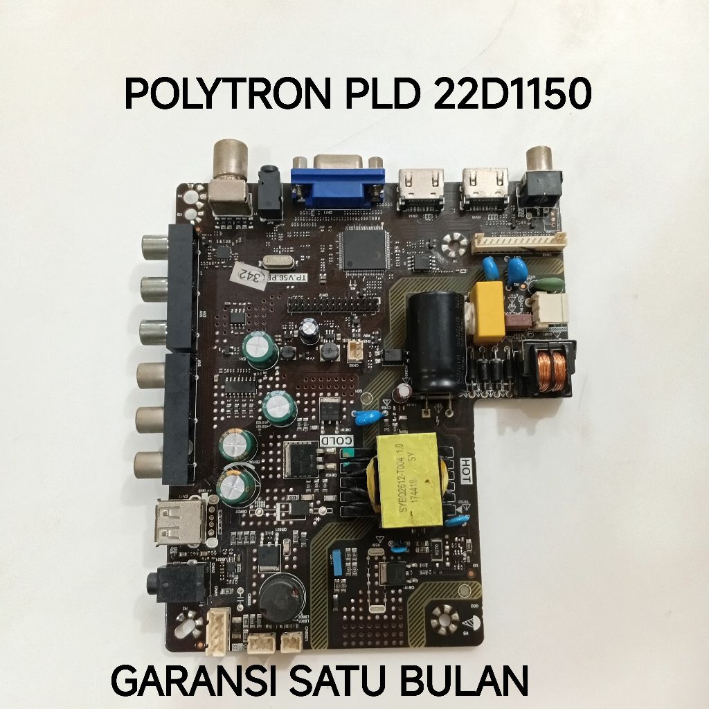 MESIN MB TV POLYTRON PLD 22D1150 เมนบอร์ด-MOBO-MODUL POLYTRON PLD 22D1150 เครื่องทีวี