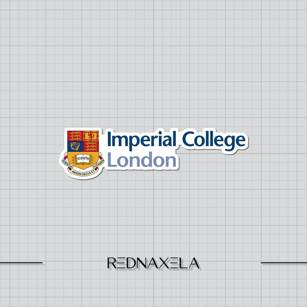 สติ๊กเกอร์ไวนิล Imperial College London 1 สติ๊กเกอร์แล็ปท็อปสติกเกอร์กันน้ําคุณภาพสูง