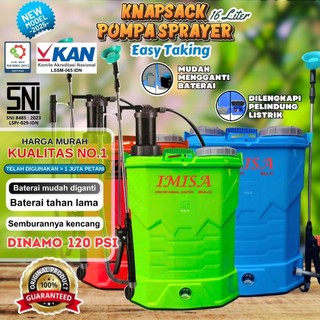 SPRAYER POMPA IMISA 16 LITER MANUAL ELEKTRIK + EASY TAKING
