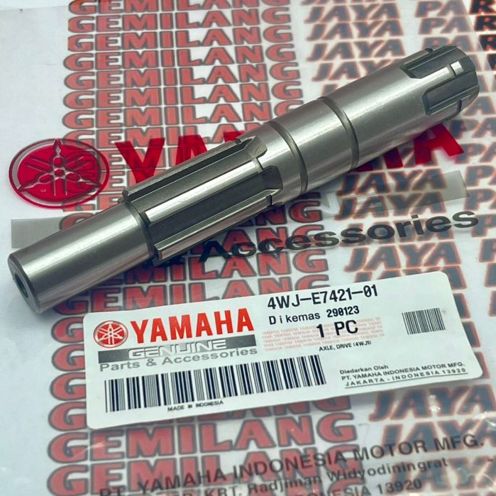 4WJ-E7421-01 เพลาเกียร์หน้า F1 F1Z F1ZR ALFA SIGMA