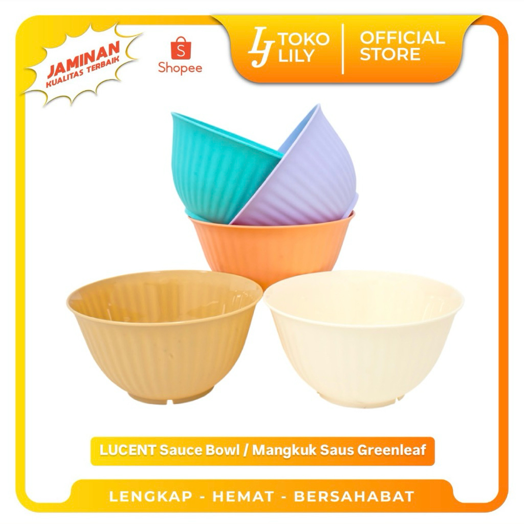 ชามพลาสติก Lucent Greenleaf 4104-4108