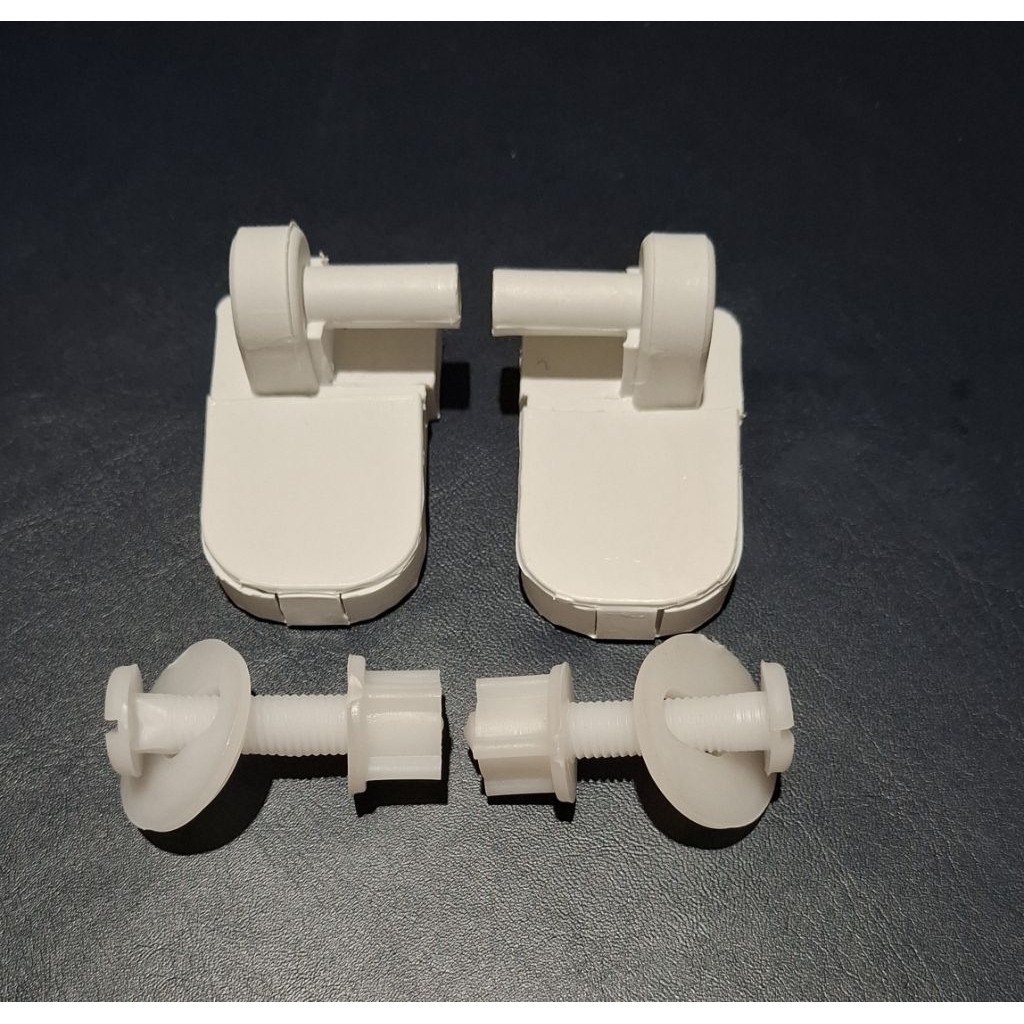 Universal TOTO รุ่นที่นั่งชักโครก Bolt - Universal TOTO รุ่น PVC ที่นั่งชักโครกบานพับ Bolt