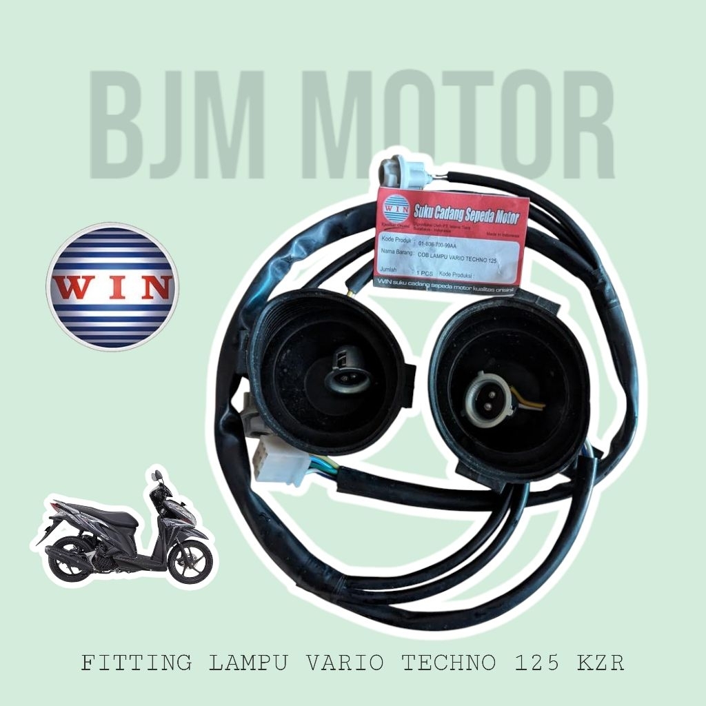 BJM ID - Vario Techno 125 2012 2013 2014 WIN อุปกรณ์ไฟ | อุปกรณ์จับคอปสําหรับรถมอเตอร์ไซด์ฮอนด้า KZR