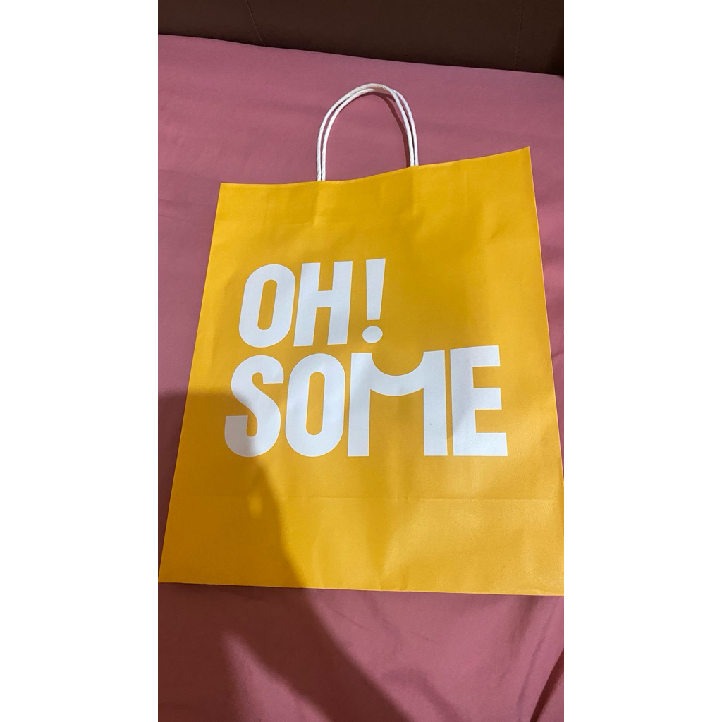 ถุงกระดาษ ohsome ขนาดกลาง