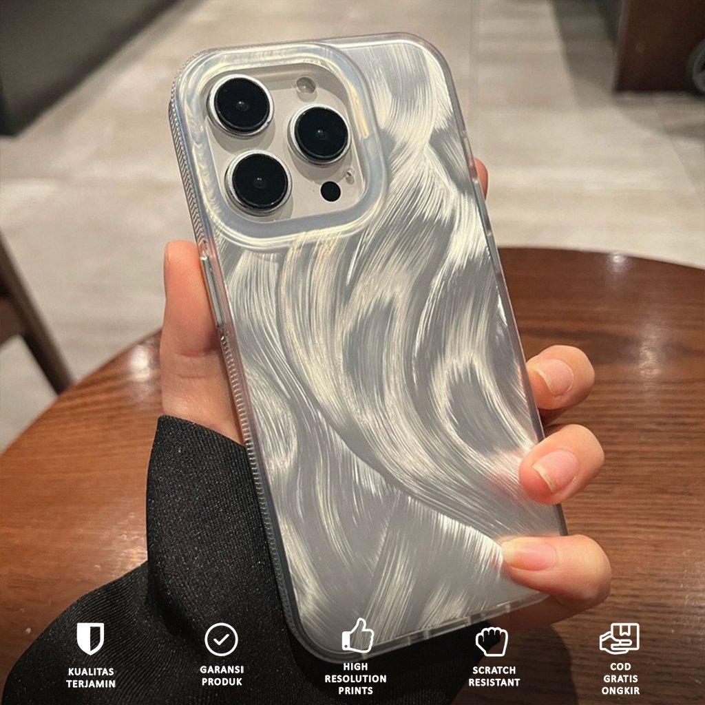 CASE FEATHER HOLOGRAM - เคส VIVO Y01 Y02 2022 Y12 Y12I Y15S Y15 Y16 Y17 Y15 Y19S 4G Y22 2022 Y22S Y3