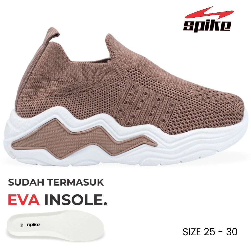 Spike KNN 1007 รองเท้ากีฬาแฟชั่นสําหรับเด็กพร้อมถุงเท้า