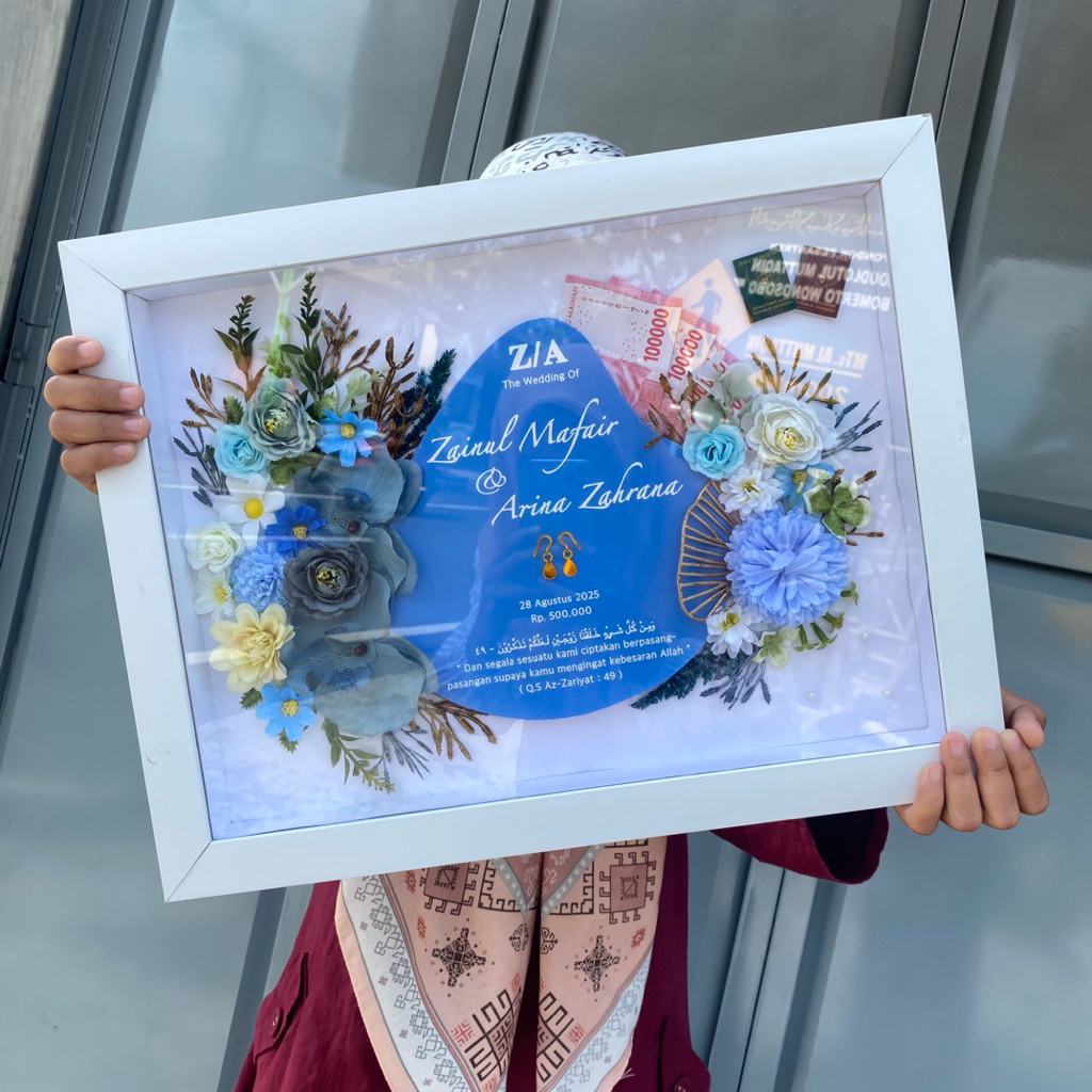 WEDDING DOWARD FRAME// สินสอดแต่งงาน ขนาด 30X40