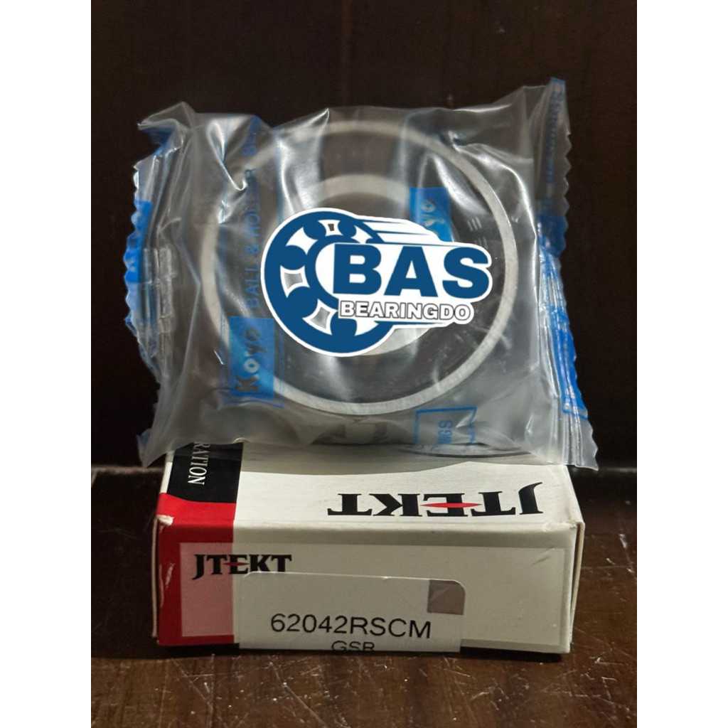 แบริ่ง 6204 2RS KOYO ด้านหน้าแบบพกพา FURY LAHER 6204 2RS KOYO