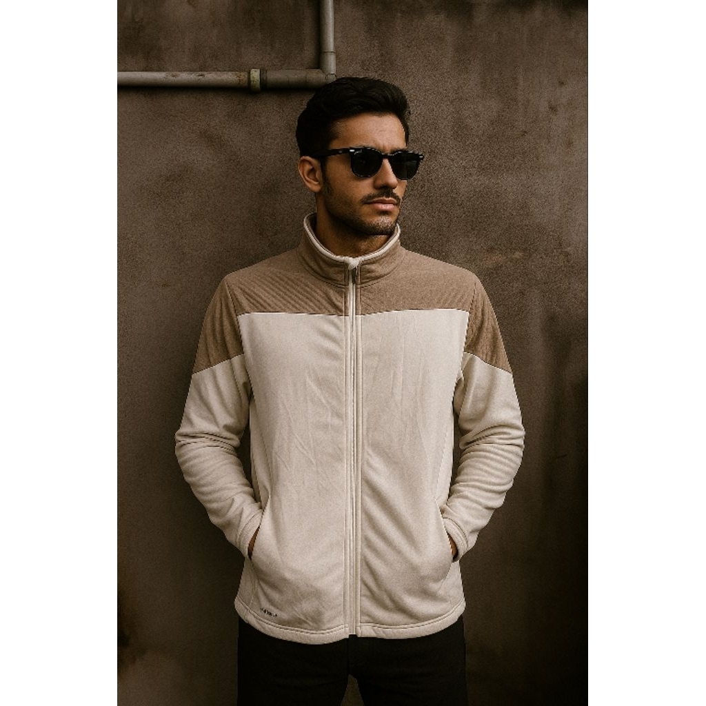 เสื้อแจ็คเก็ต N1 K3 ใส่ TH3RM4 0R1 ไซส์ L (P73 x L56)