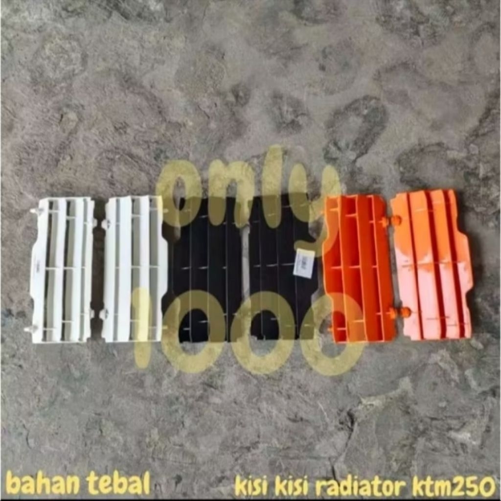 KTM 250 RADIATOR GRID KTM 250 ฝาครอบวิทยุ KTM 250 การ์ดเกียร์ KTM250 TRAIL SUPERMOTO MOTOCROSS