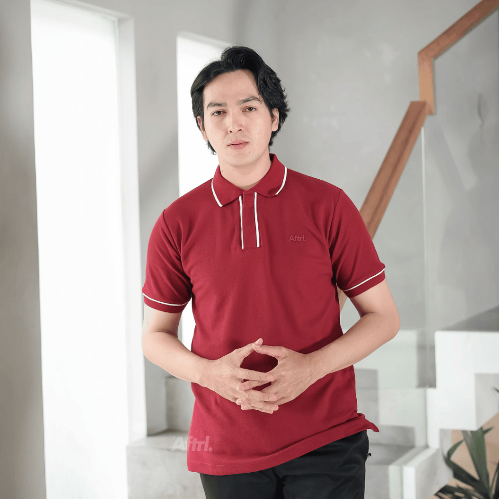 เสื้อโปโล Cavera - Maroon